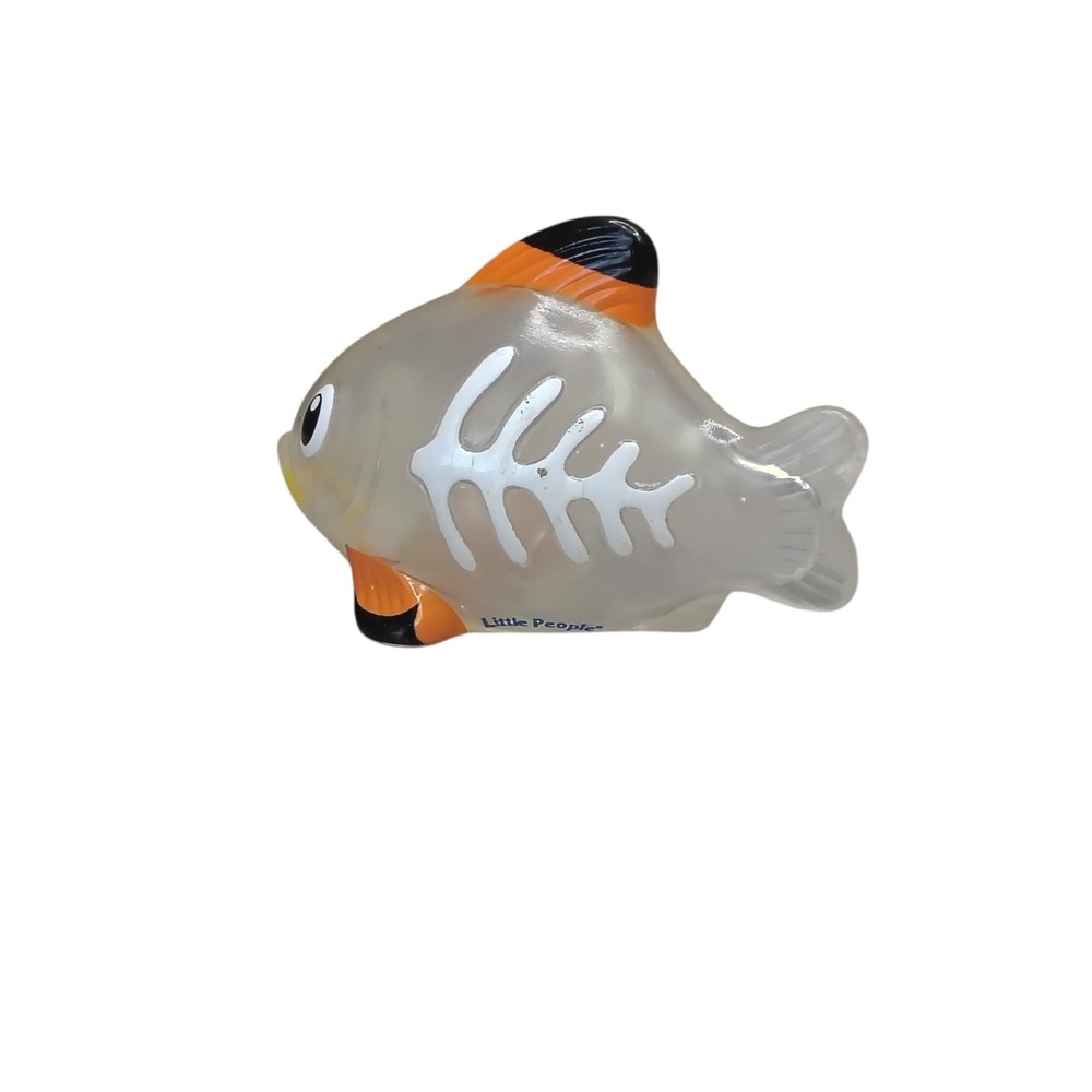 Fisher Price - Little People - X-ray fish - clear. This one is SO cool!!! - Picture 3 of 3